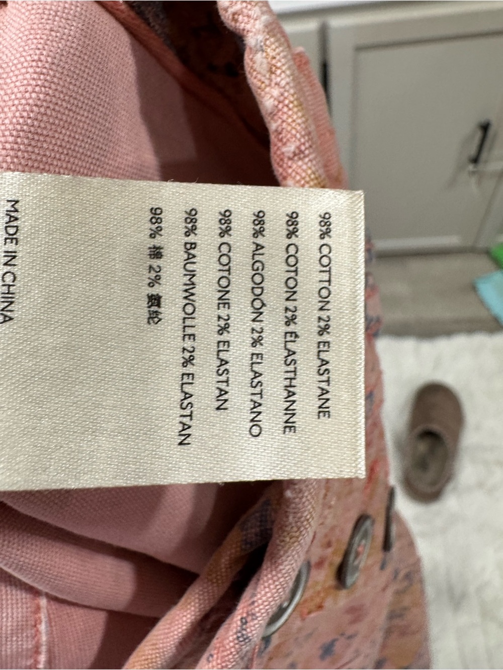 Anthropologie The Wanderer Utility Pant in Pink - Picture 7 of 10